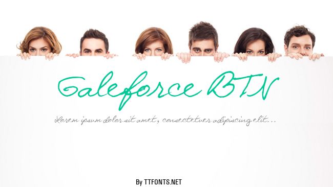 Galeforce BTN example